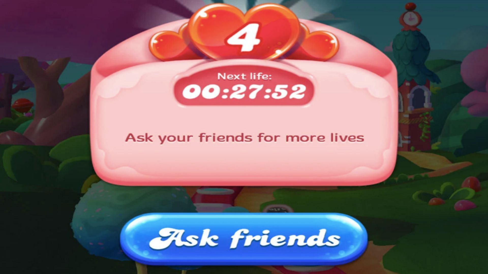 The best way to get extra hearts in Sweet Crush Saga