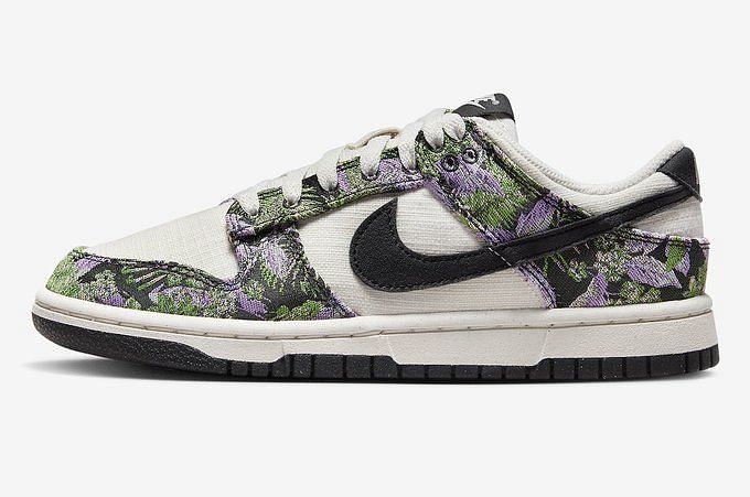 Floral Tapestry: Nike Dunk Low Next Nature Floral 