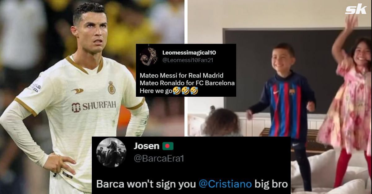 barca-legend-in-my-books-won-t-sign-you-cristiano-fans-react-hilariously-after-cristiano-ronaldo-s-son-was-spotted-wearing-a-barcelona-jersey