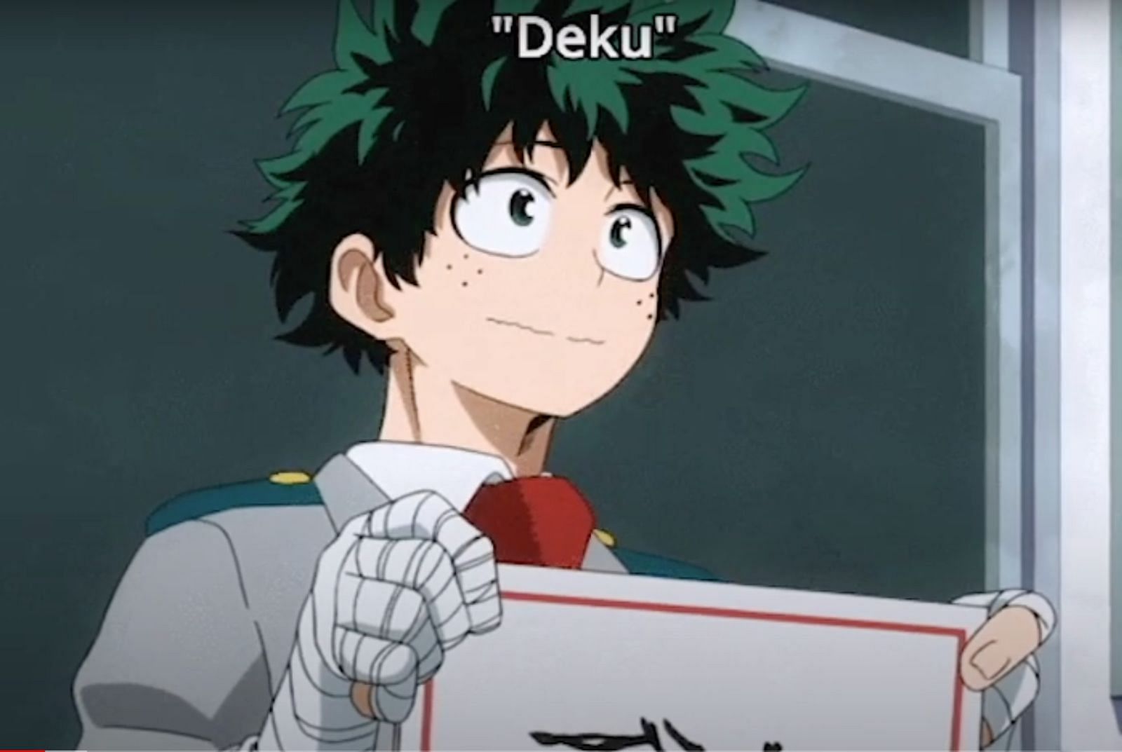 Who is Deku in My Hero Academia?