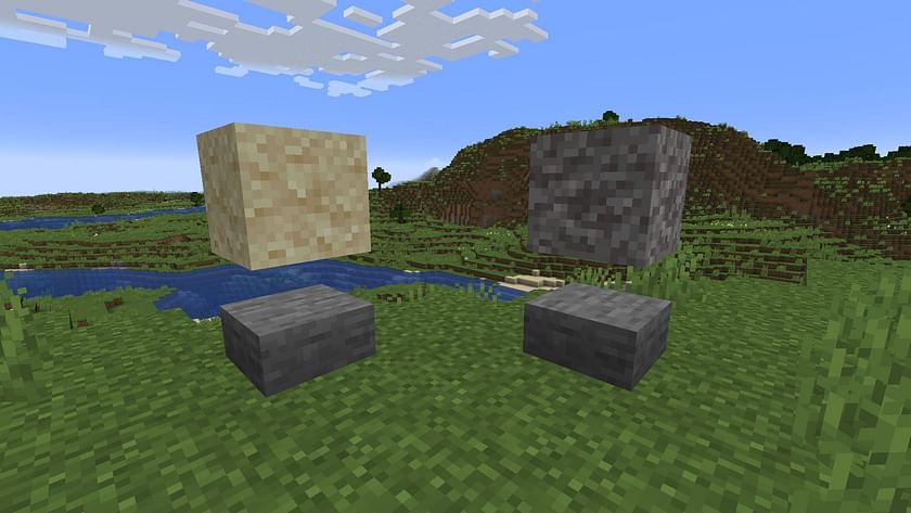 minecraft gravel block