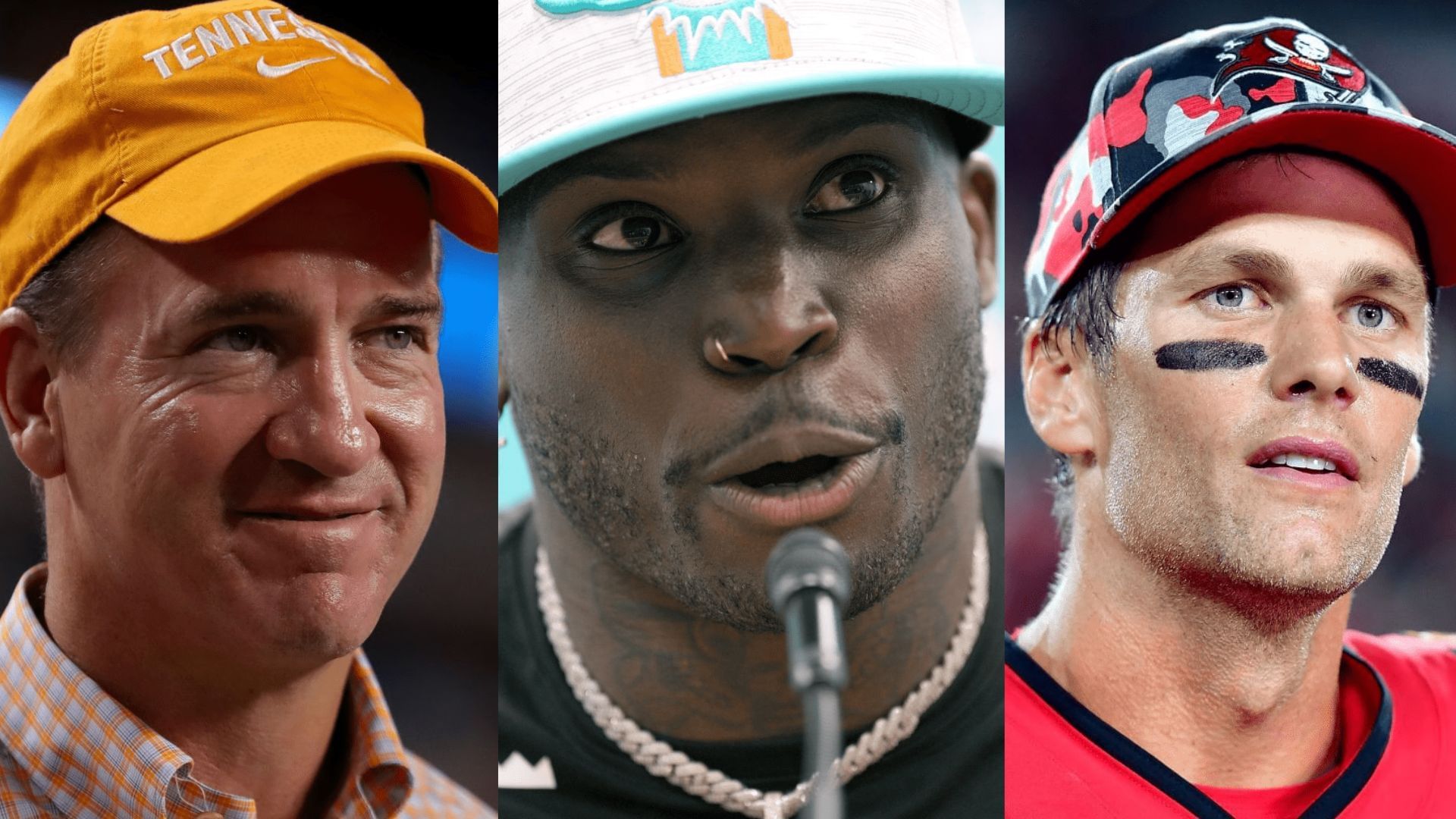 Tyreek Hill fires shots at Tom Brady and Peyton Manning as Dolphins