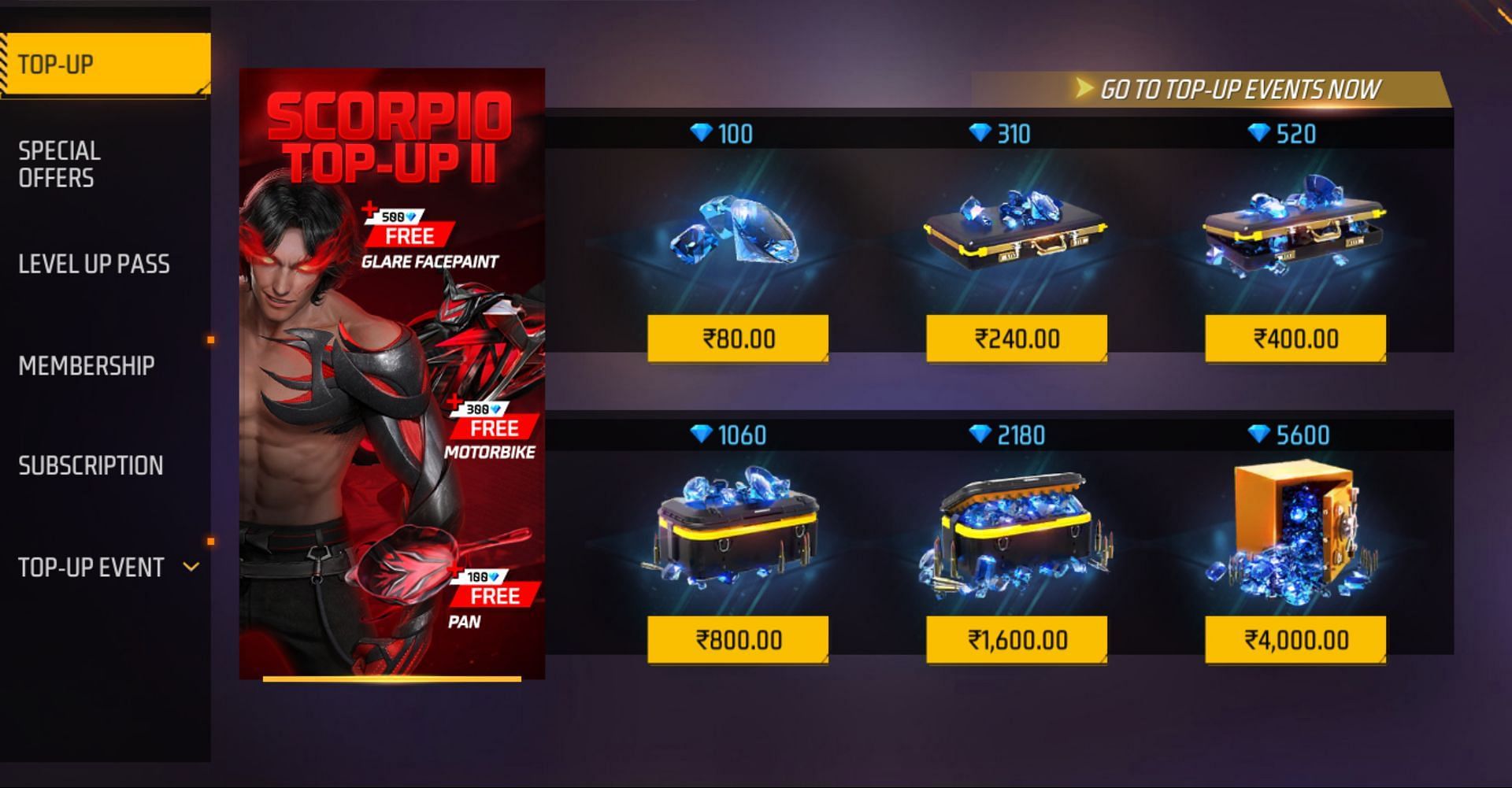 You can complete the process using in-game currency (Image via Garena)