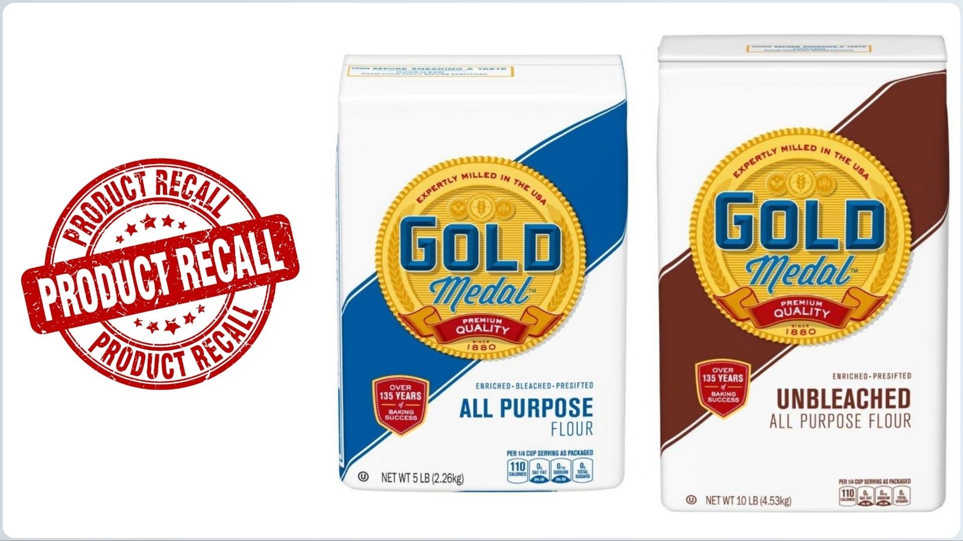 General Mills Gold Medal flour recall reason, UPC code, refund, and