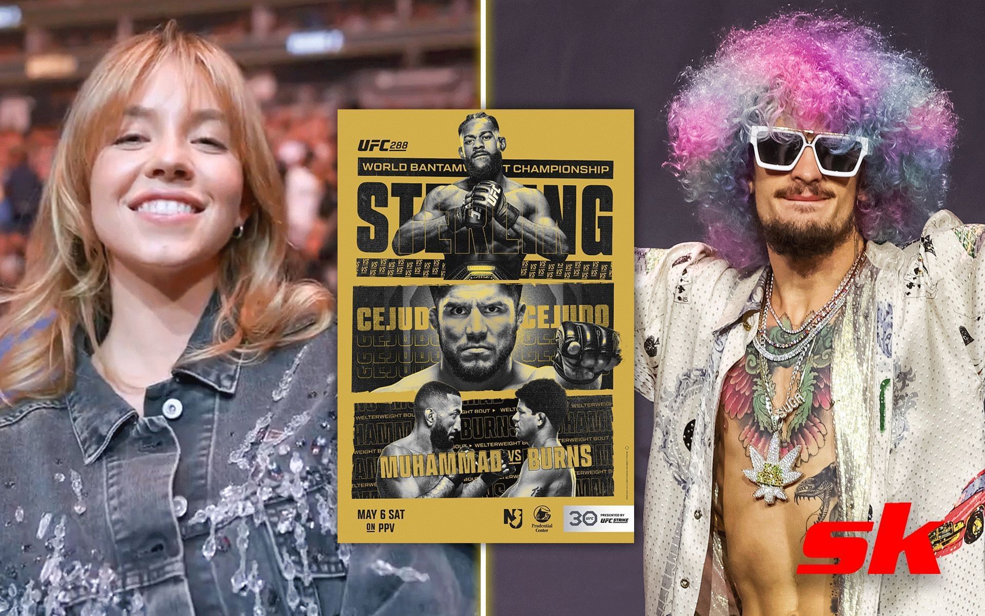 UFC 288 celebrities: &lsquo;Euphoria&rsquo; actress Sydney Sweeney, Sean O&rsquo;Malley