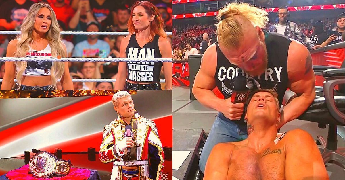 WWE Raw में कुछ अच्छी चीज़ें देखने को मिली