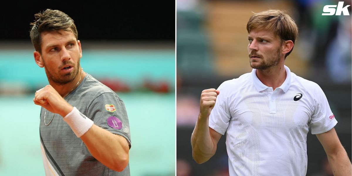 Cameron Norrie vs David Goffin is one of the second-round matches at the Lyon Open.