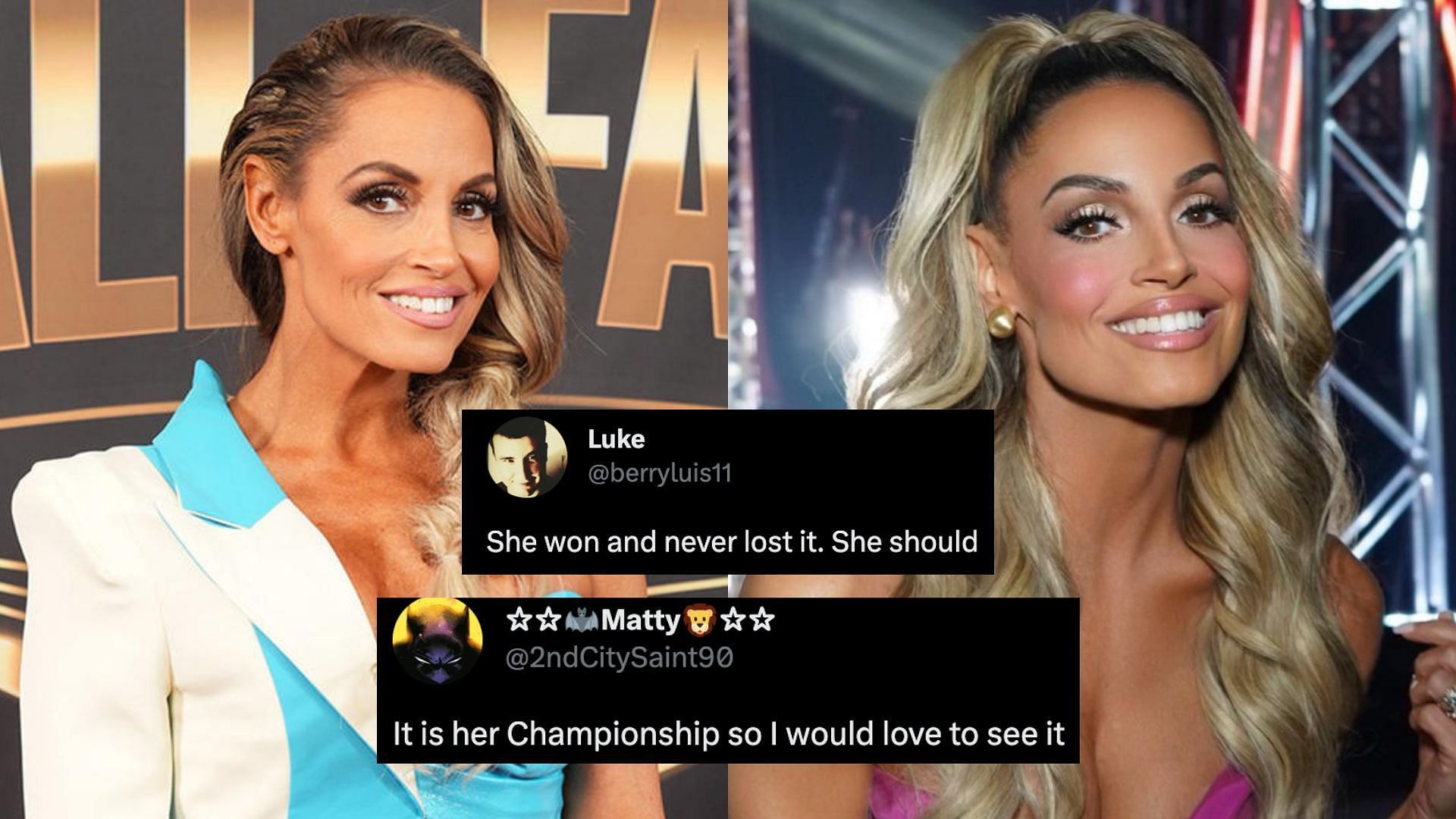 WWE: "Would Love To See It" - WWE Universe Reacts To Trish Stratus ...