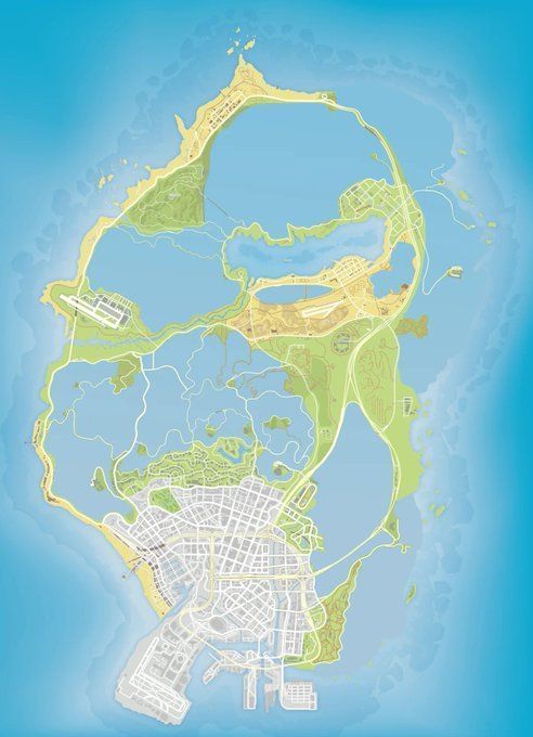 GTA 6 leaked map concepts raise expectations for the real one