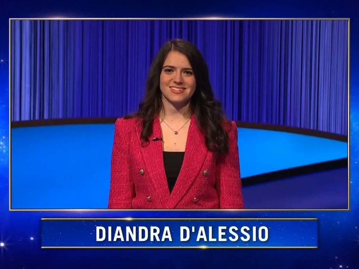 Diandra D’Alessio: Bu gecenin kazananı (Resim @OneEclecticMom/Twitter aracılığıyla)