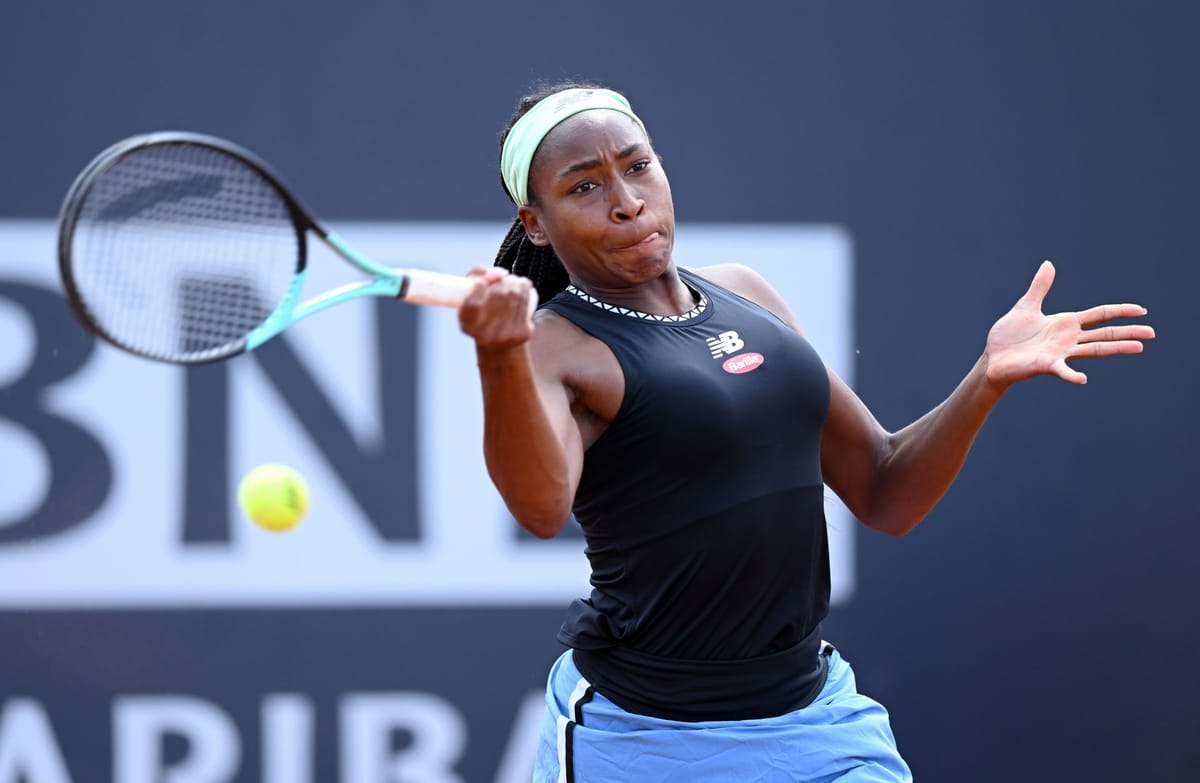 Coco Gauff unveils the Coco CG1 "Twisted Net" New Balance sneakers ahead of French Open 2023
