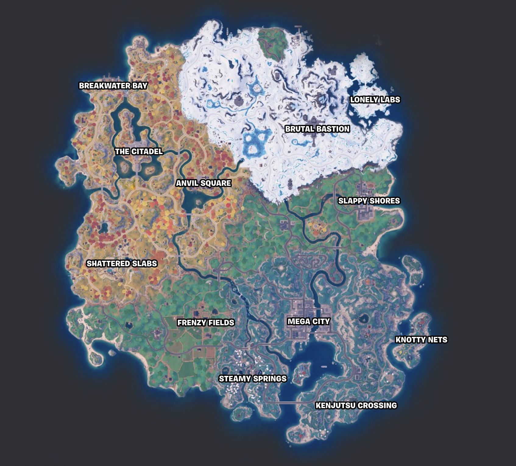 الأرض أينما كان (الصورة من Fortnite.GG)