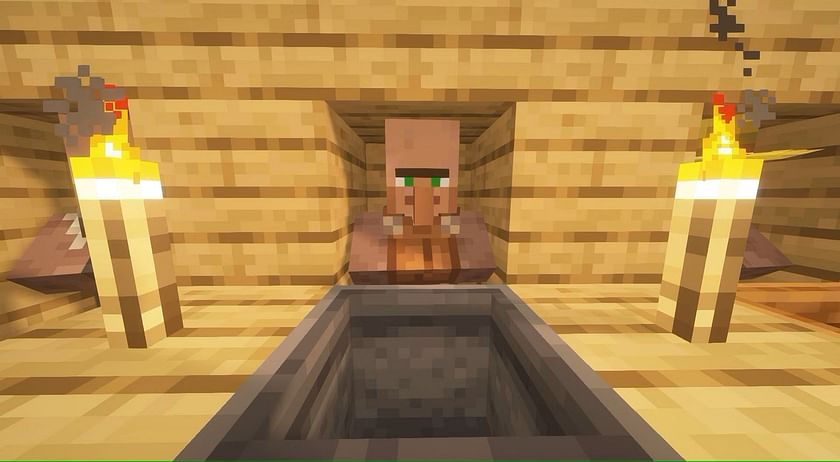 Leatherworker villager in Minecraft (Image via Mojang)