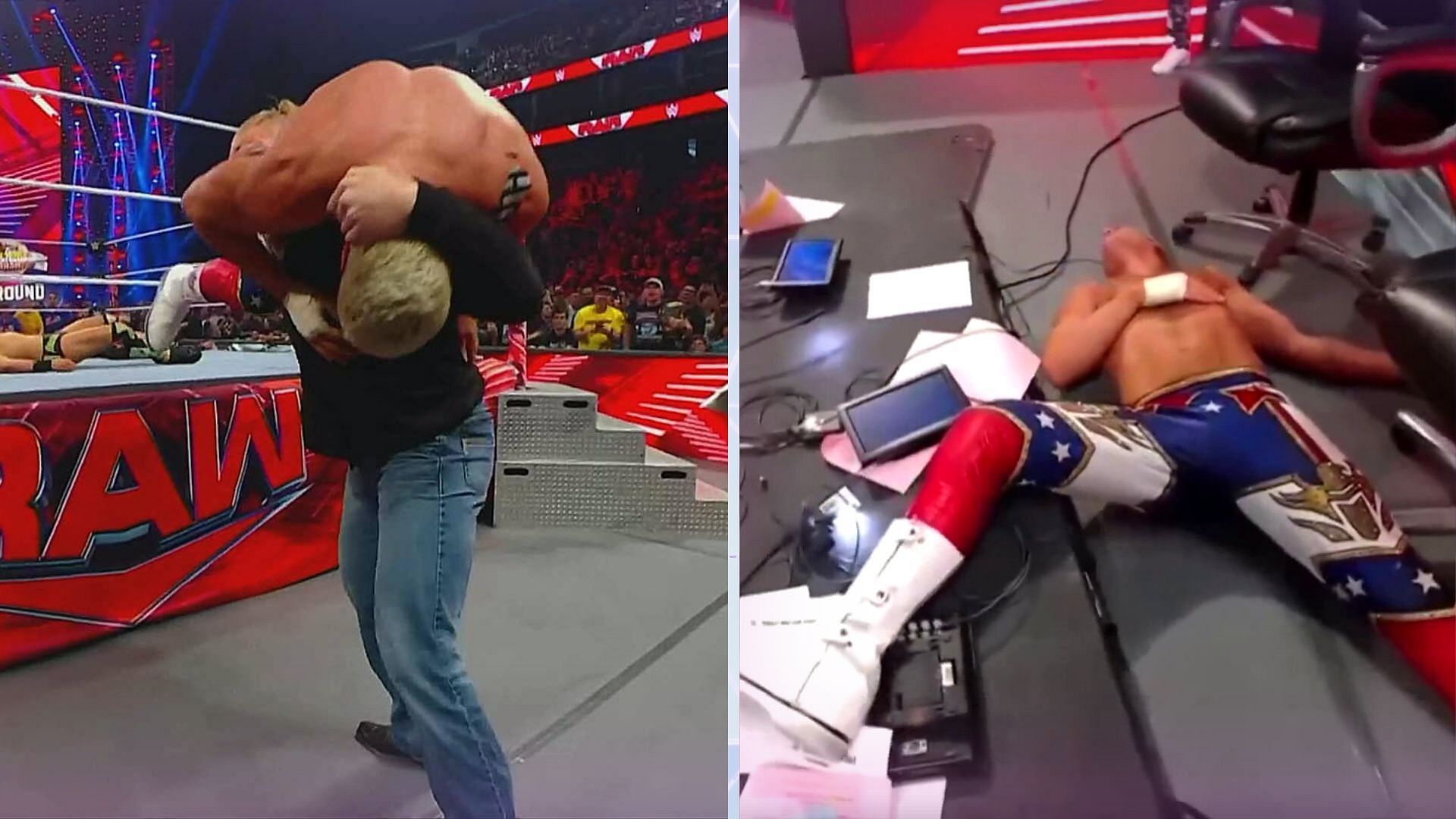 Why brock lesnar attack cody