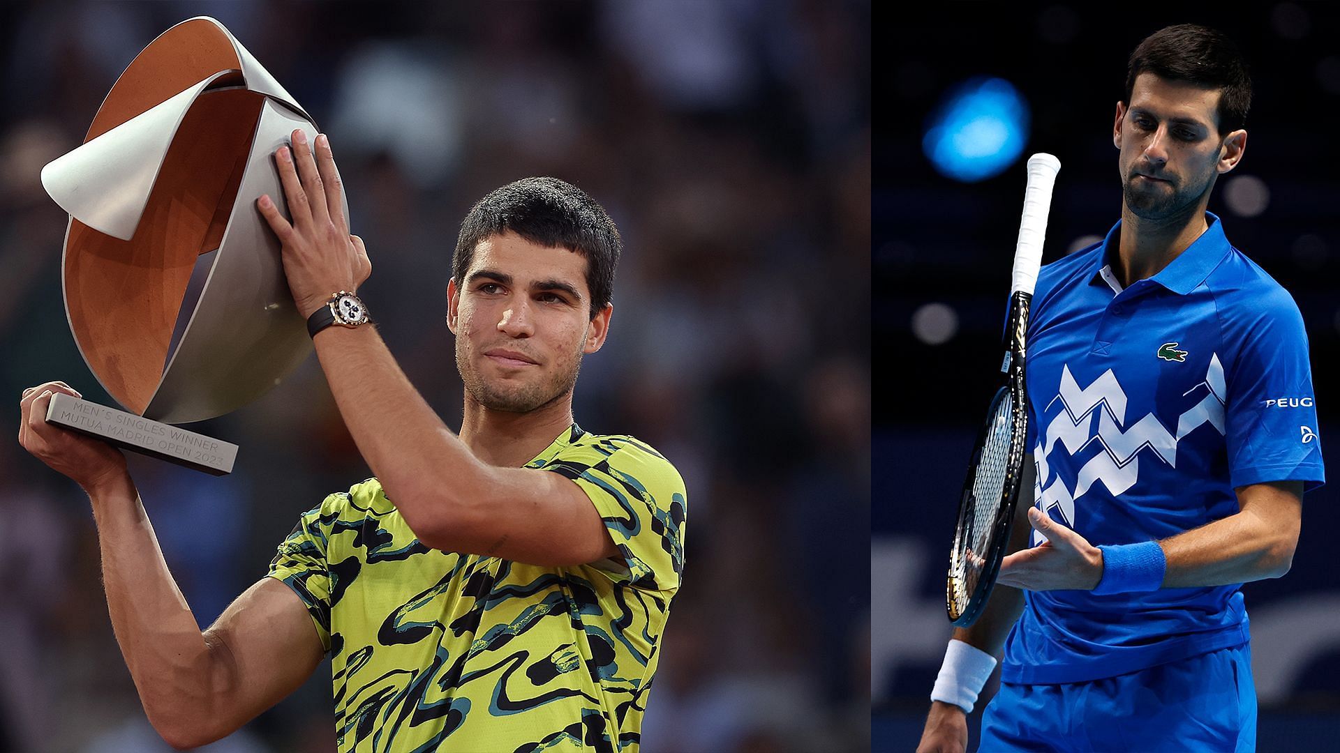 Novak Djokovic's absence puts an asterisk on Carlos Alcaraz's recent success, says tennis journalist