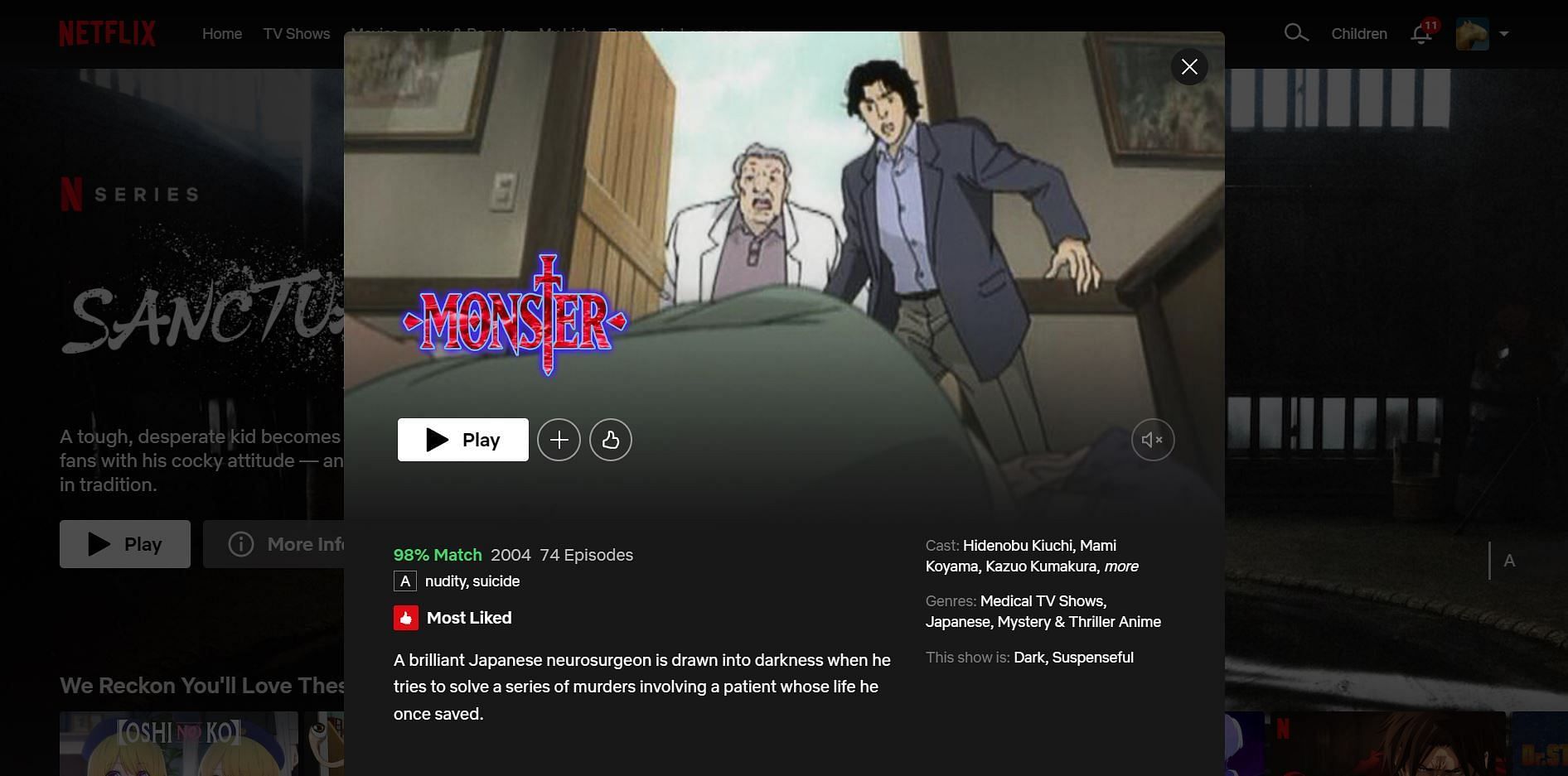 VIZ Brings Naoki Urasawas Monster Anime To Netflix Watch Instantly