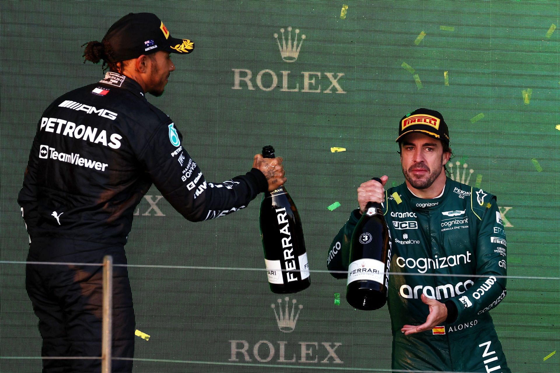 Lewis Hamilton và Fernando Alonso