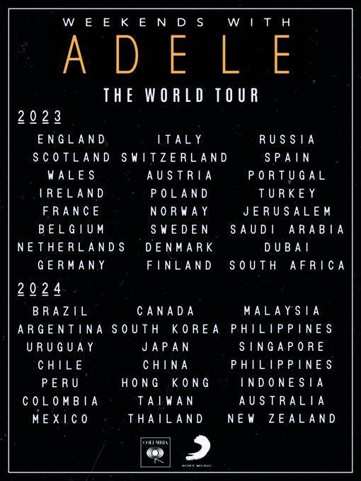 Fact Check Is the Adele world tour poster real? Viral picture debunked