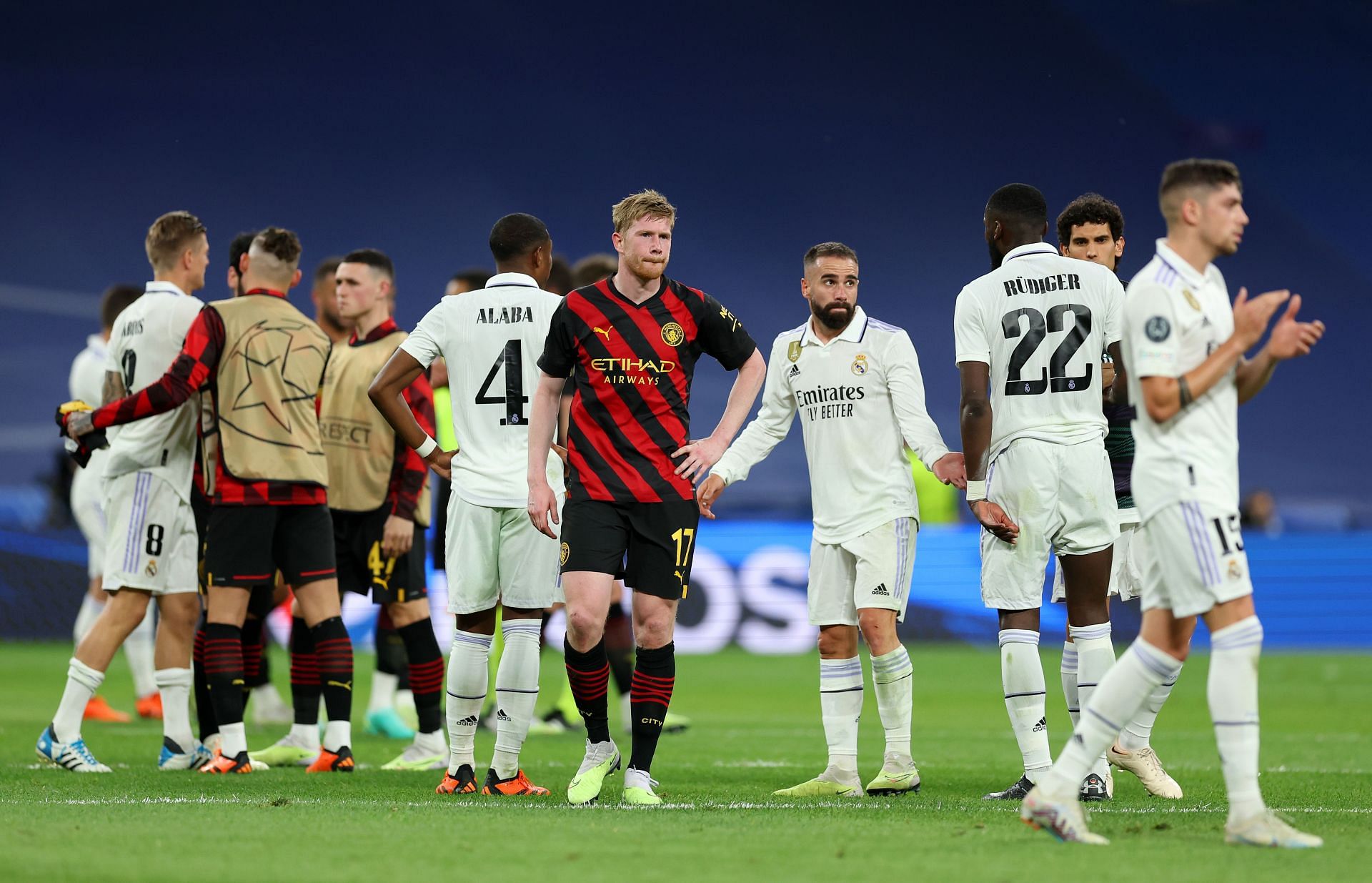 Real Madrid 1-1 Manchester City: 5 talking points as Vinicius wonder goal cancelled out by De Bruyne thunderbolt | UEFA Champions League 2022-23
