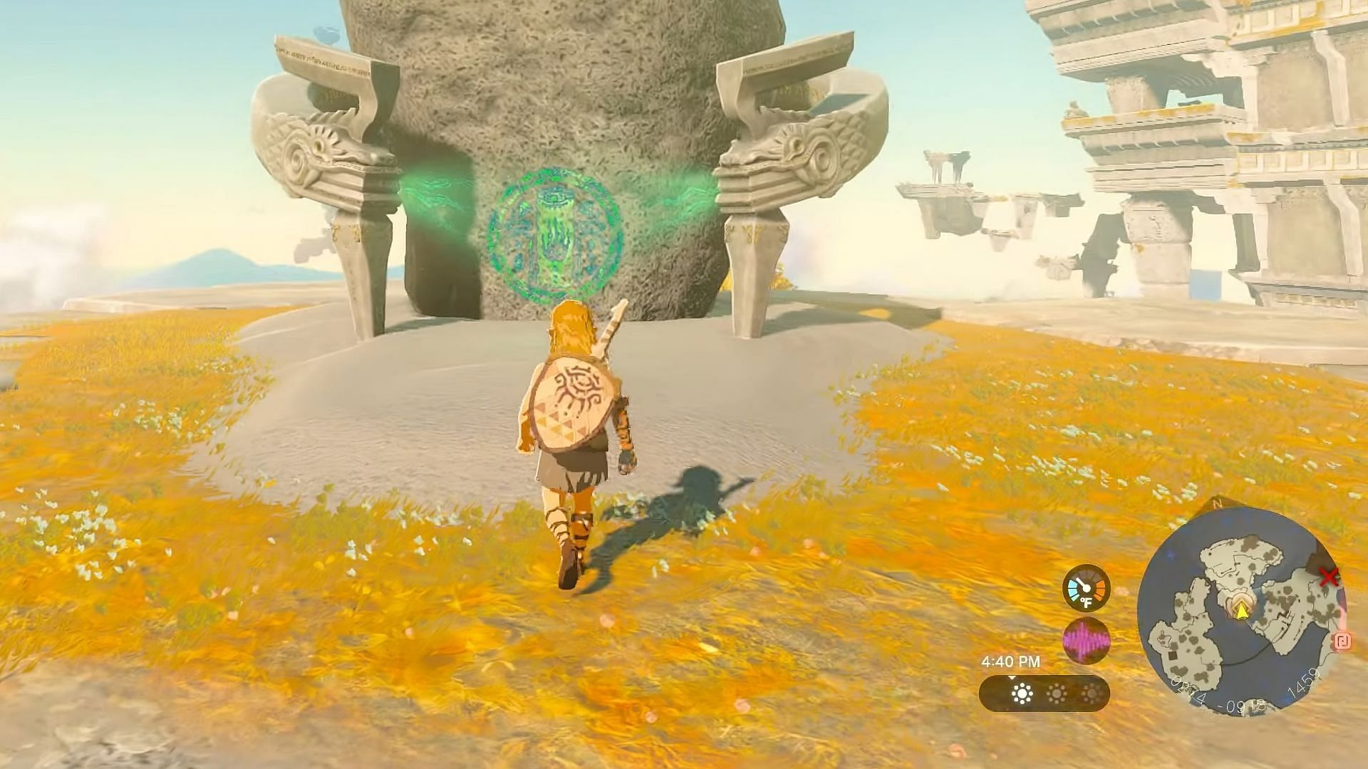 Ukouh Shrine in The Legend of Zelda Tears of the Kingdom (Image via Nintendo)