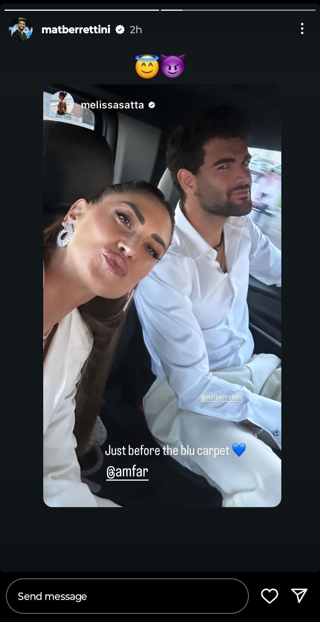 Cặp đôi trên Instagram