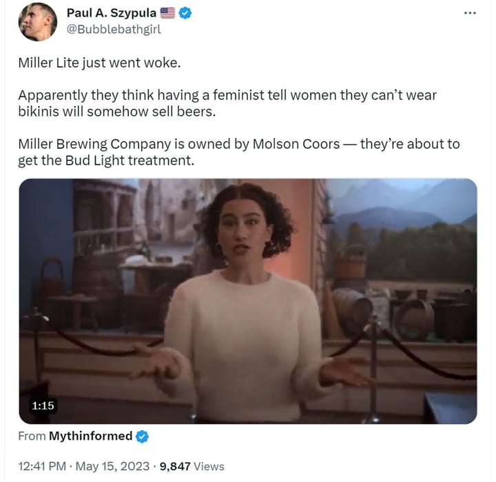 "Time to bankrupt another one" New Miller Lite commercial ft. Ilana