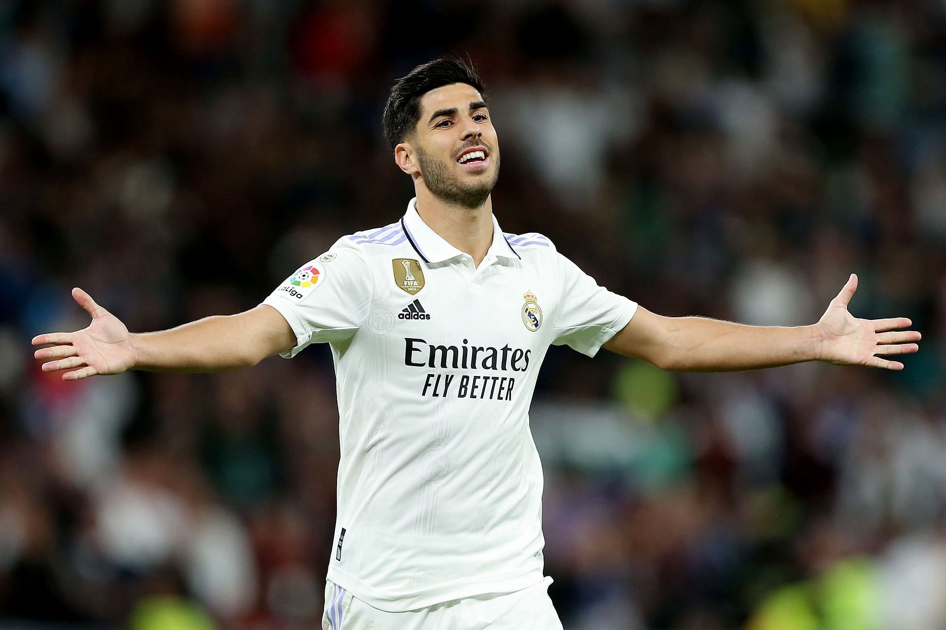 Asensio is set to leave the Bernabeu at the end of the season.