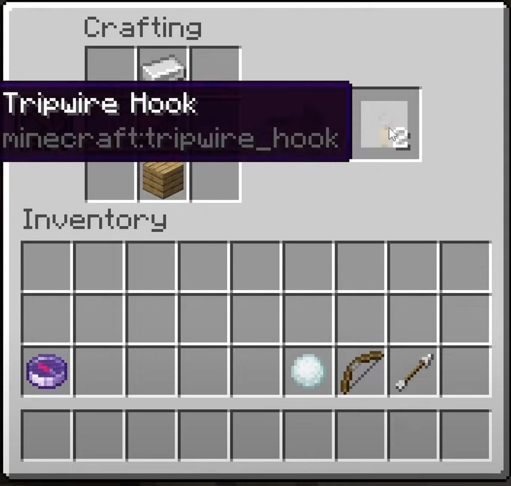 How To Make A Tripwire Hook In Minecraft How to Craft a Tripwire Hook in Minecraft