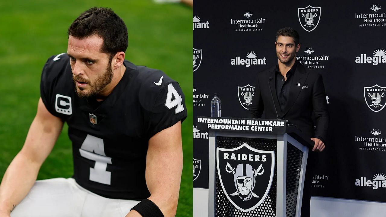 The Raiders believe that Jimmy Garoppolo will be an upgrade over Derek Carr