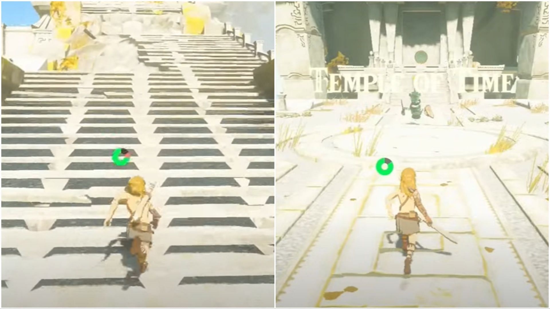 Move in the direction of the stairs (Image via the Legend of Zelda Tears of the Kingdom)