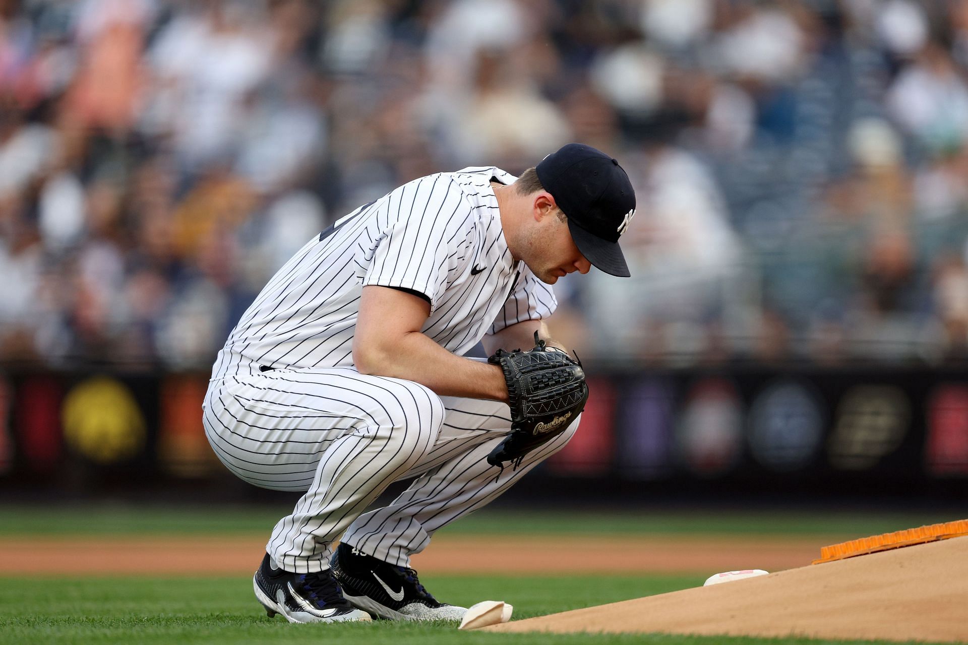 Gerrit Cole struggled for the New York Yankees on Tuesday