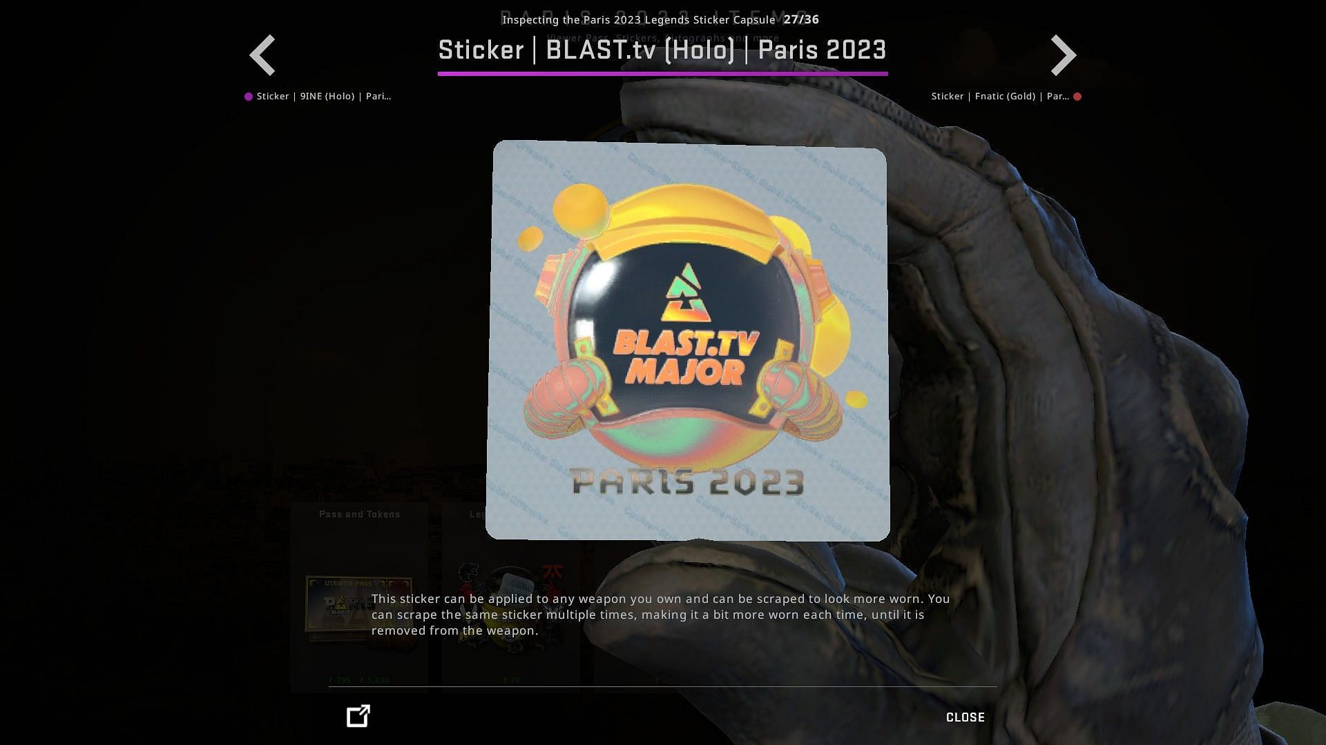 CS:GO releases new sticker collection ahead of Paris Major