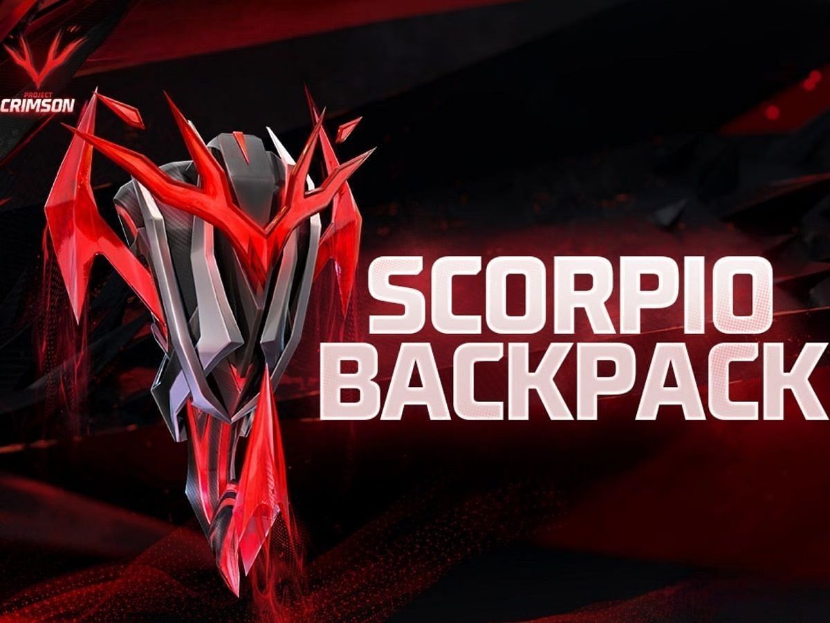 न्यू Scorpio बैकपैक (Image via Garena)