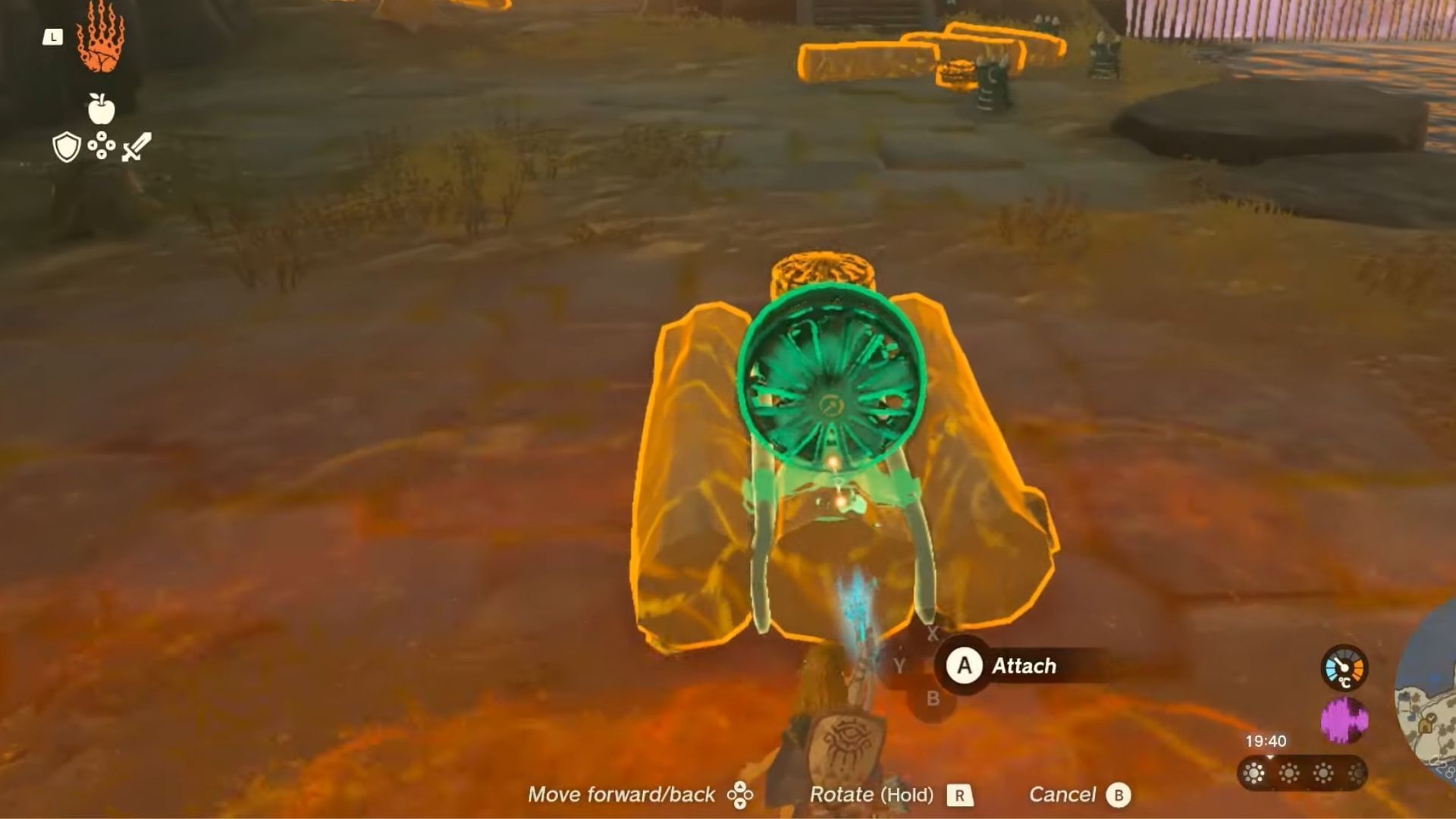 How to cross freezing cold waters in The Legend of Zelda Tears of the