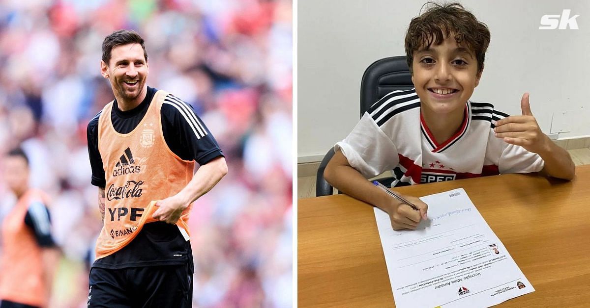 Brazilian talent named after Lionel Messi joins Sao Paulo