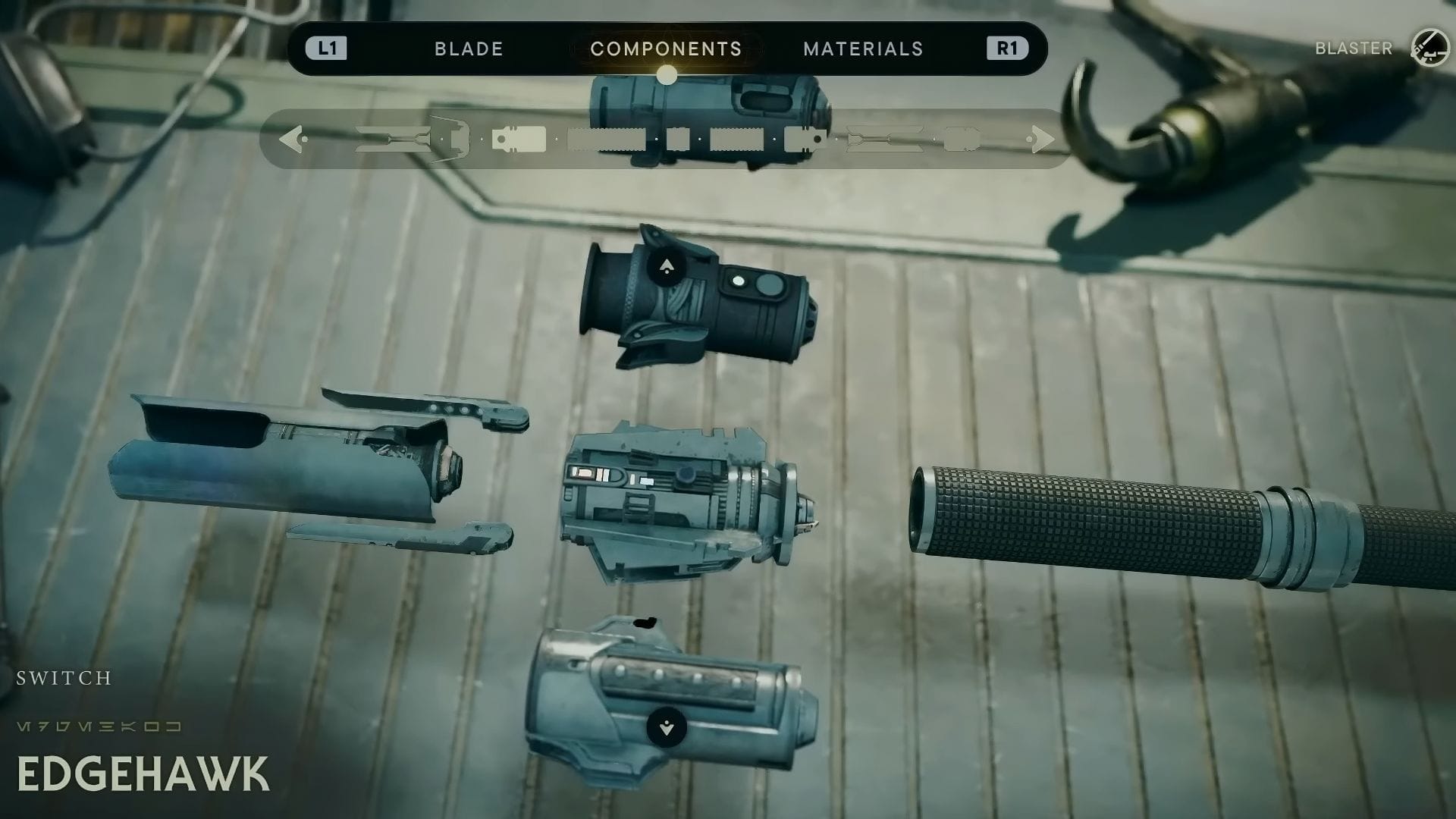 All lightsaber customization parts in Star Wars Jedi Survivor and how