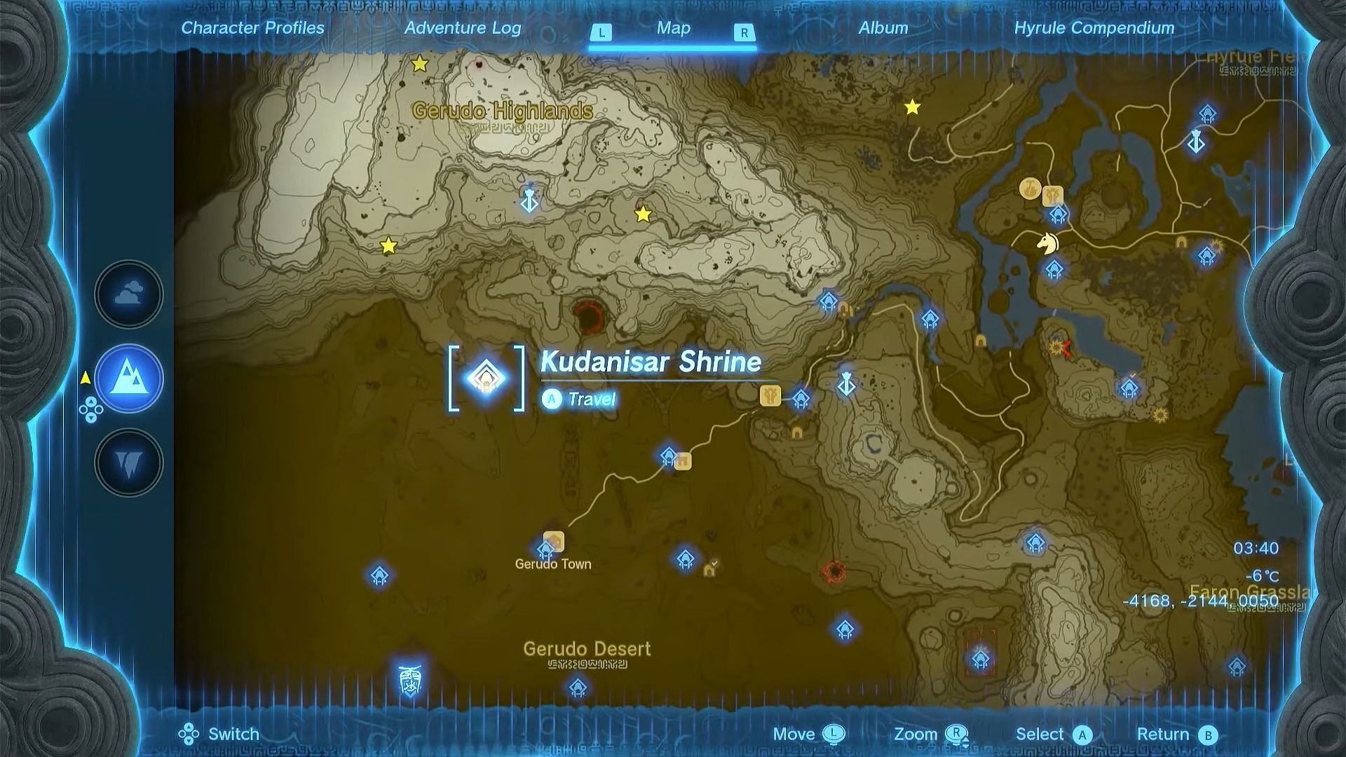 Kudanisar Shrine location The Legend of Zelda Tears of the Kingdom (Image via Nintendo)