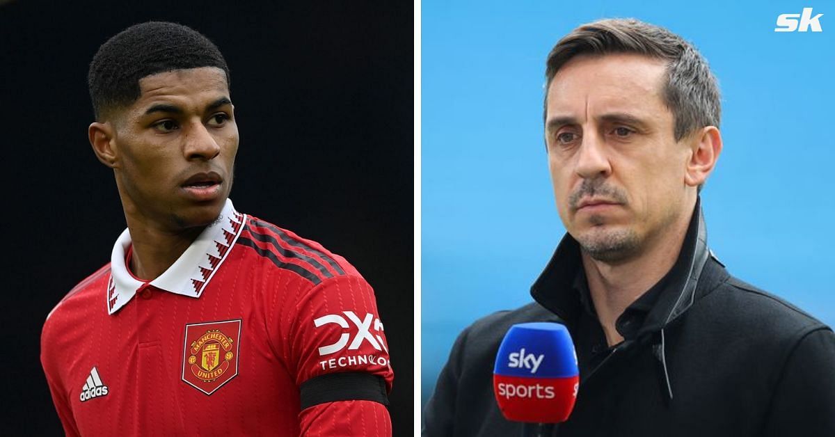 Gary Neville explains his decision to snub Marcus Rashford from his PL ...