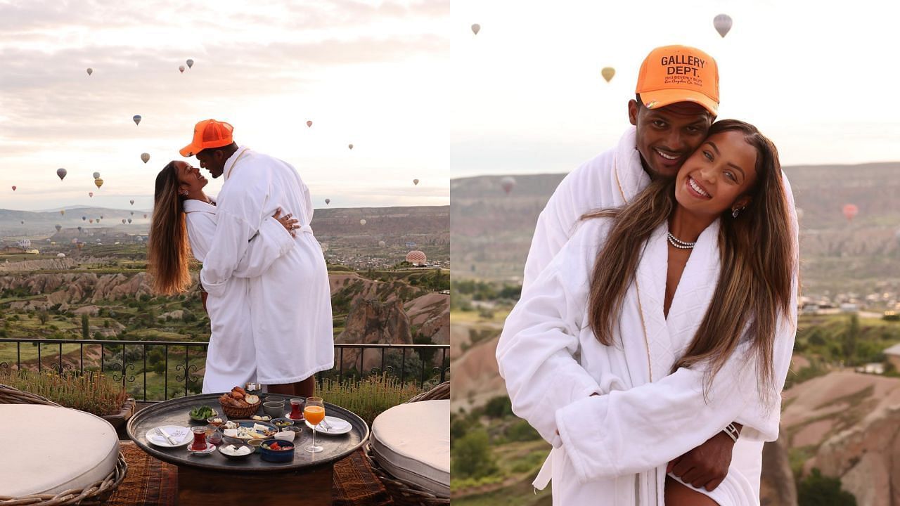 IN PHOTOS: Deshaun Watson and girlfriend Jilly Anais spend romantic vacation in Turkey amid Browns minicamp