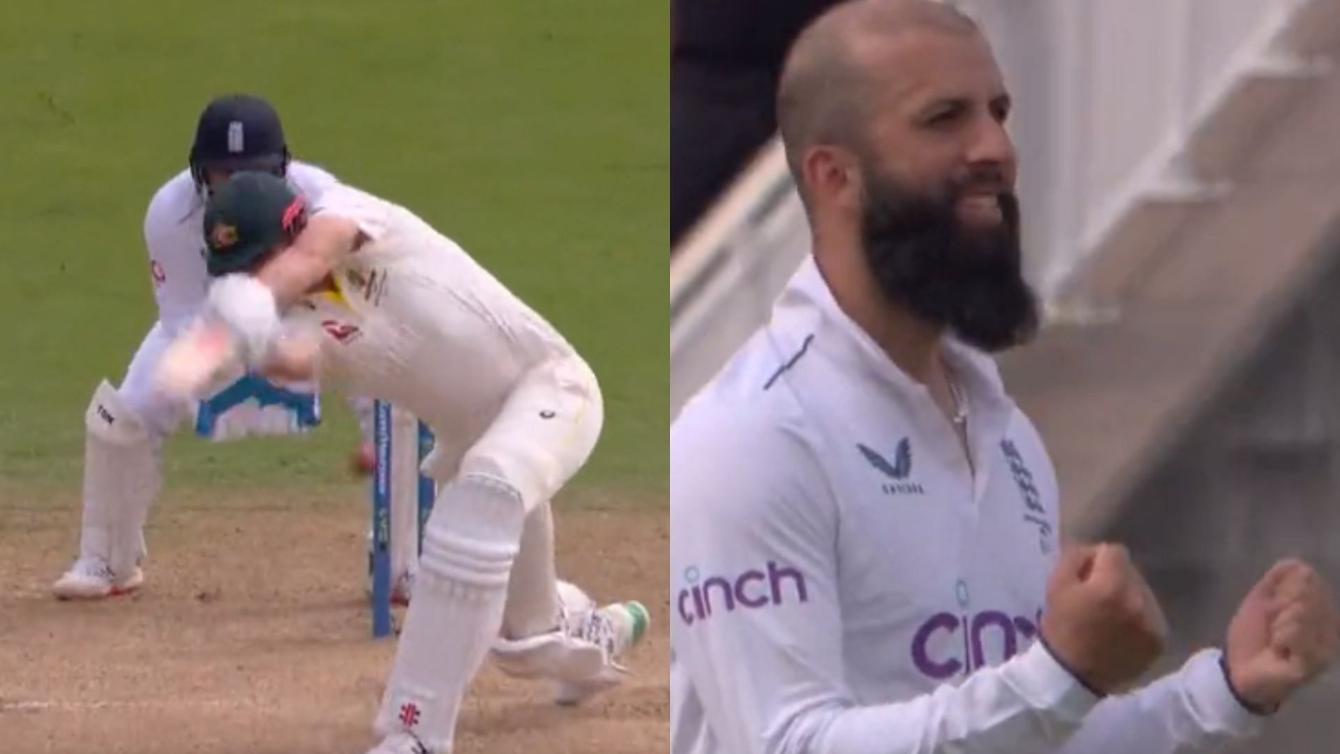 Ashes 2023: [Watch] Moeen Ali cleans up Cameron Green with an absolute peach