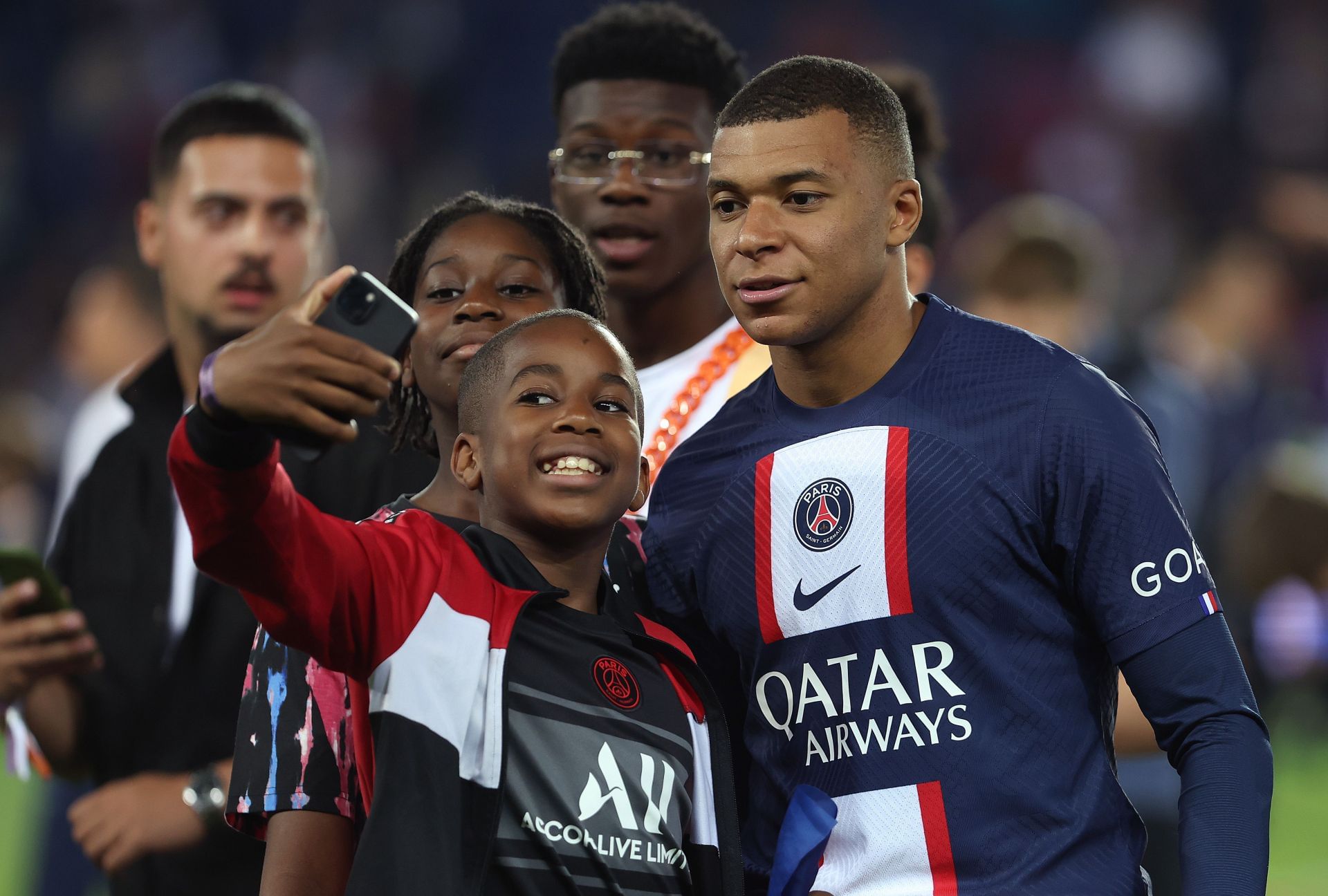 Mbappé ha ganado cinco títulos de la Ligue 1 con el PSG.