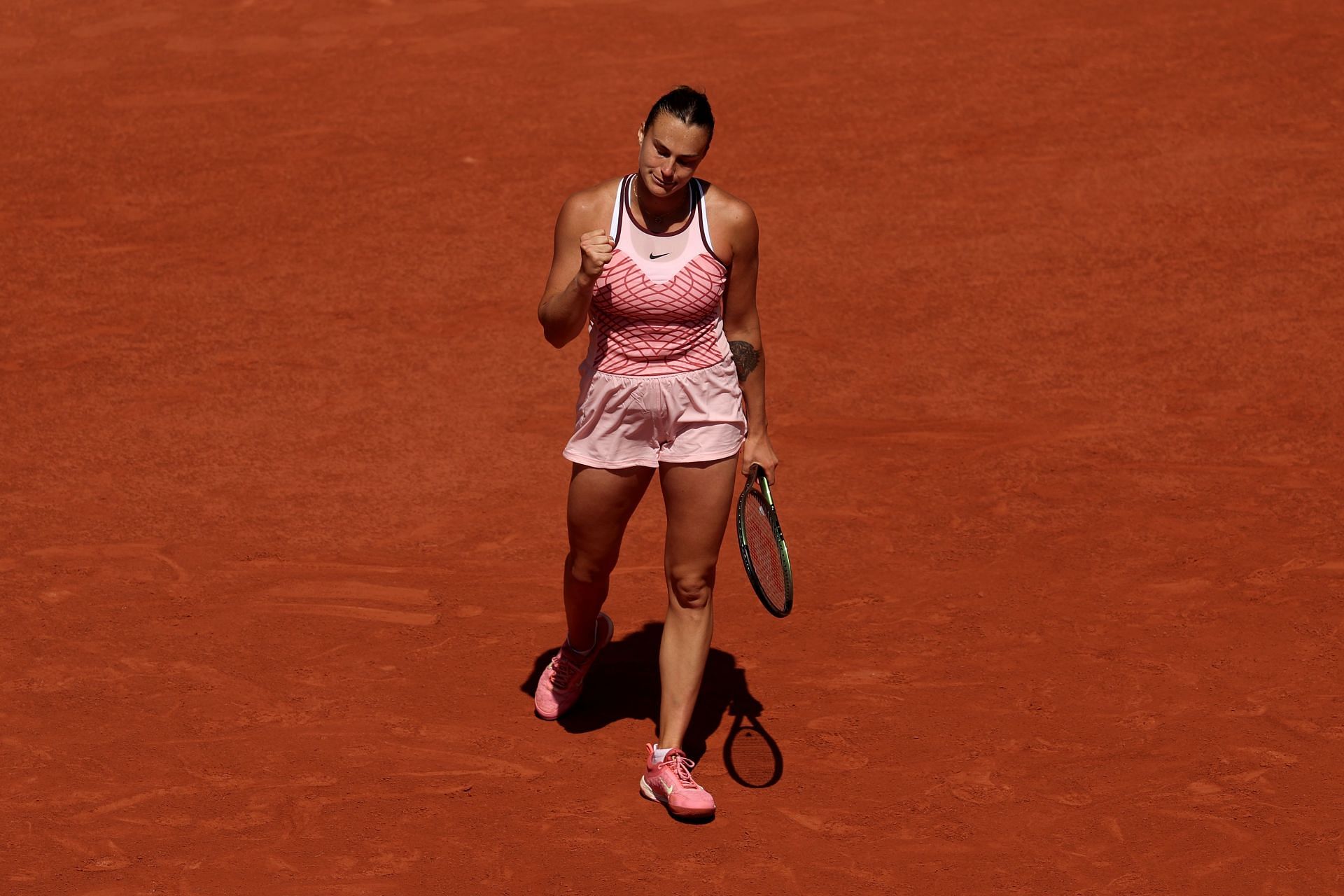 Aryna Sabalenka tại Giải quần vợt Pháp Mở rộng 2023.