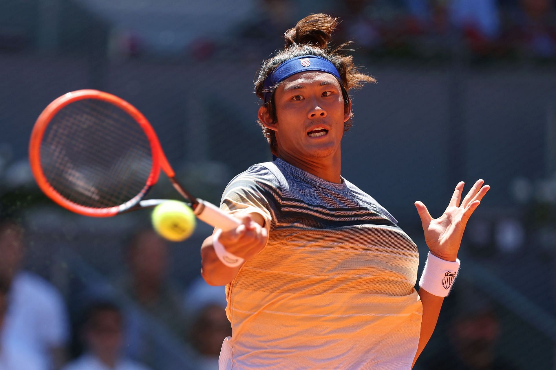 Zhizhen Zhang tại Madrid Open 2023,