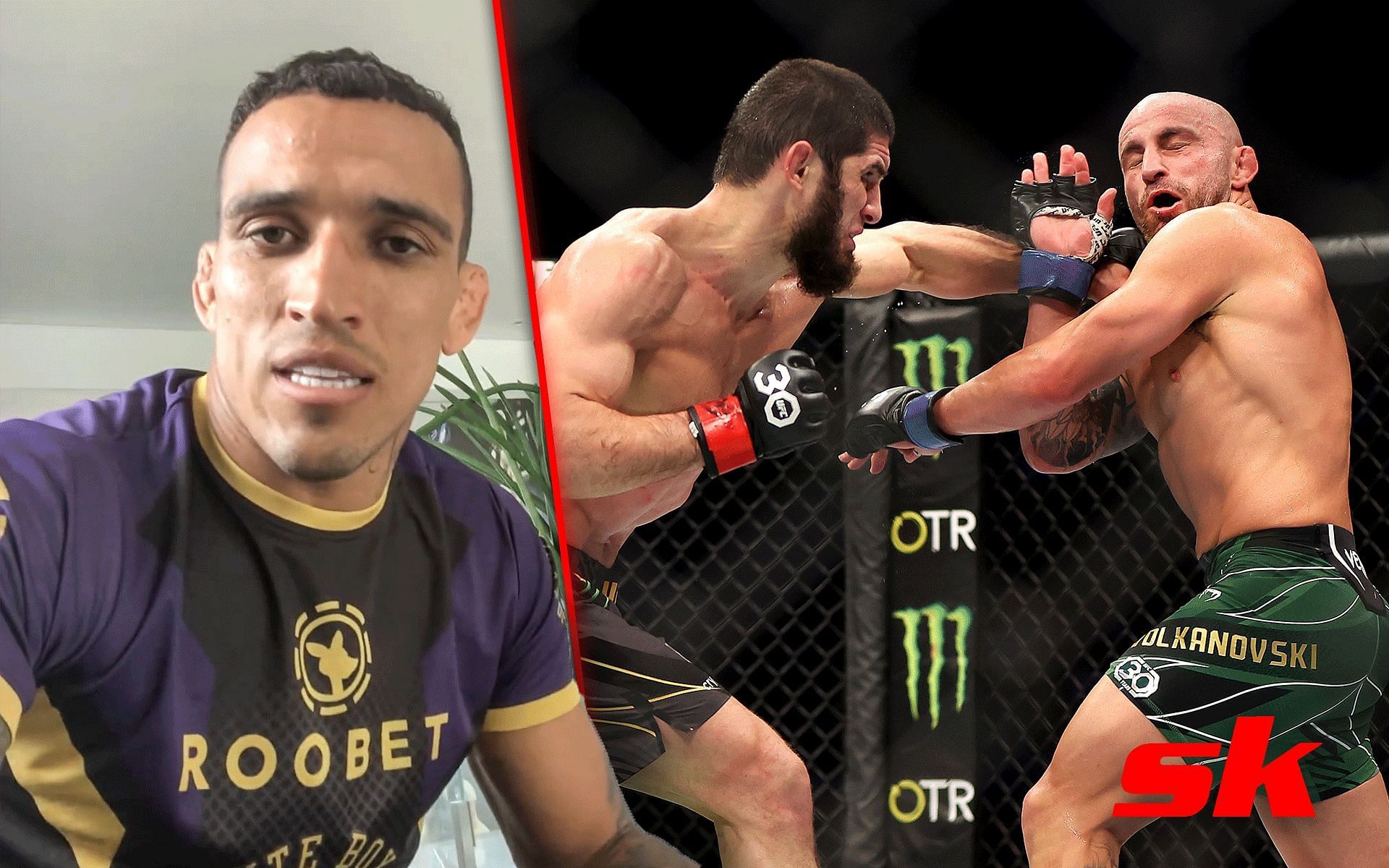 Islam Makhachev Vs. Alexander Volkanovski: Charles Oliveira Speaks From ...