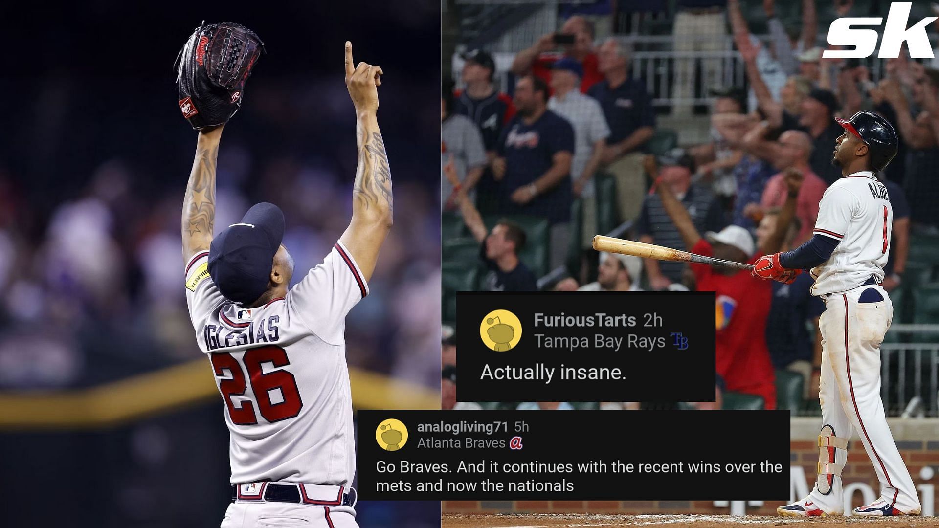 Atlanta Braves fans ecstatic as team has only lost one season series agains...