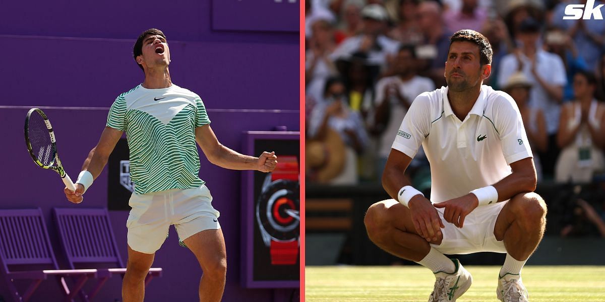 He is a fighter and he is coming for Novak Djokovic" - Tennis fans react as Carlos Alcaraz goes into Wimbledon as top seed after maiden grass title