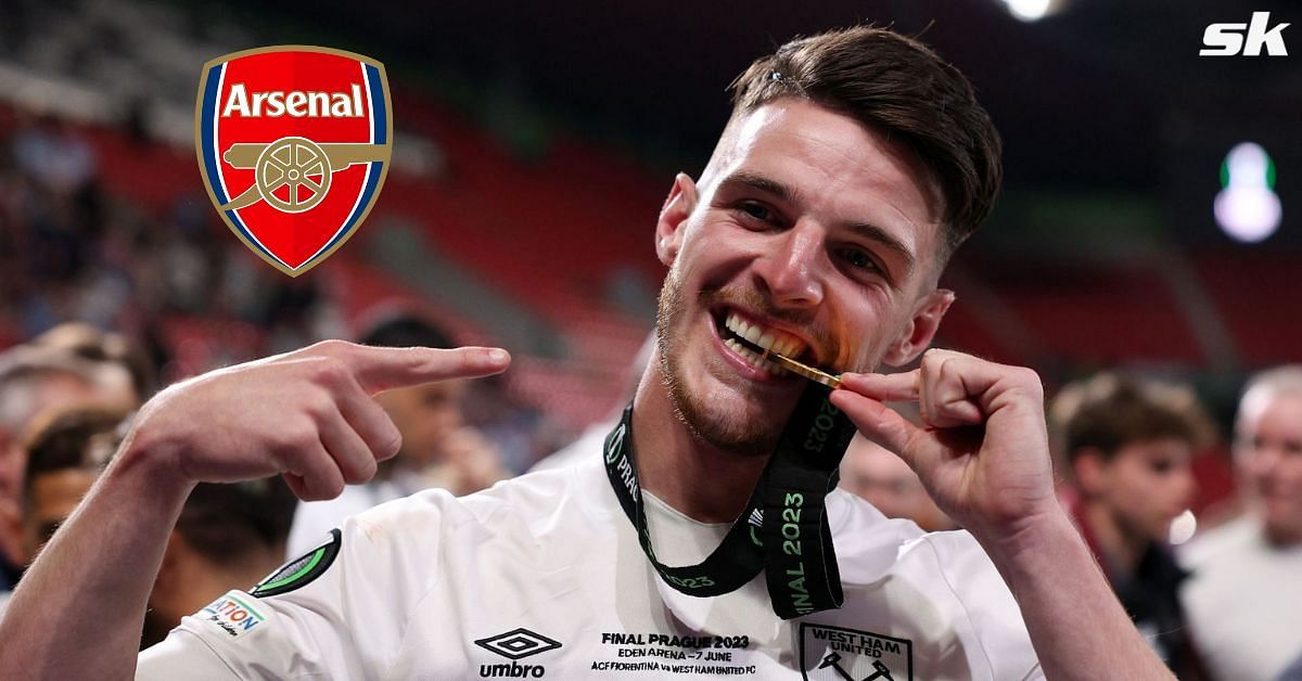 Arsenal target Declan Rice filmed making massive claim about his future to  young fan