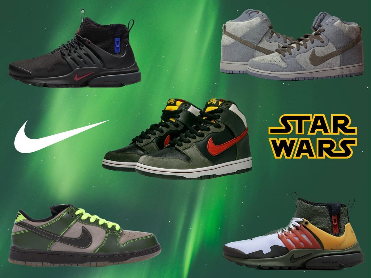 conductor dormir Contabilidad Star wars: 5 best Nike x Star Wars sneaker collabs of all time