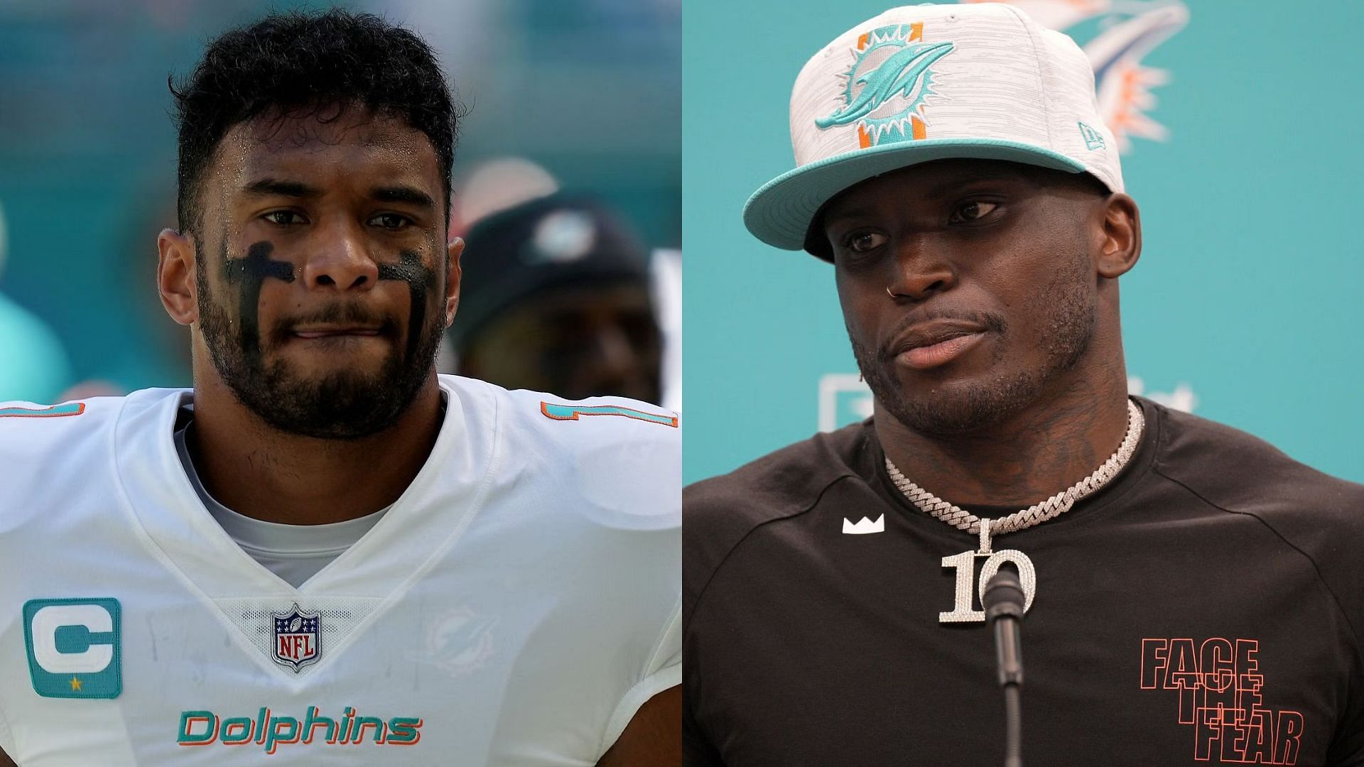 Tua Tagovailoa’s babysitting shot at Tyreek Hill goes viral amid Dolphins WR’s alleged assault investigation