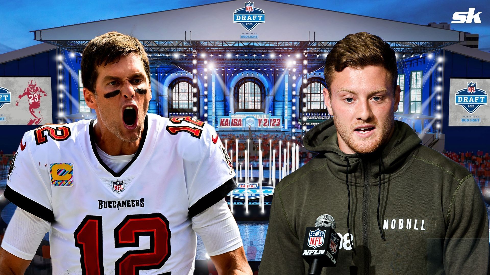 Tom Brady makes Will Levis a promise following Titans QB’s draftday(02)